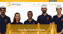 Desktop Screenshot of mahiyoga.com